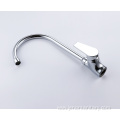 Polished Surface Treatment Gooseneck Mixer Brass Mixer